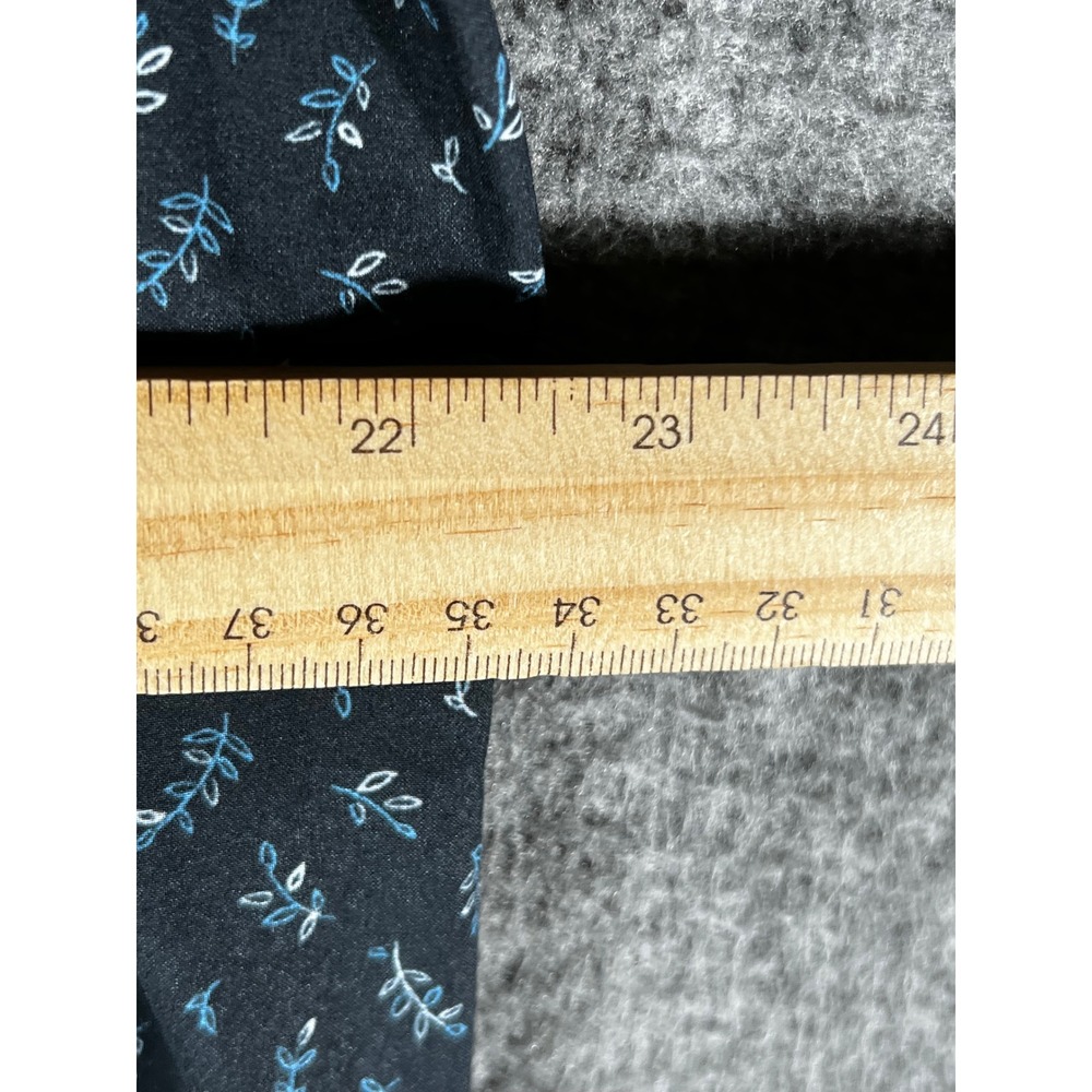 Mizzen+Main Leeward Mens XL Trim Short Sleeve Button Down Shirt Navy Floral - Picture 6 of 8